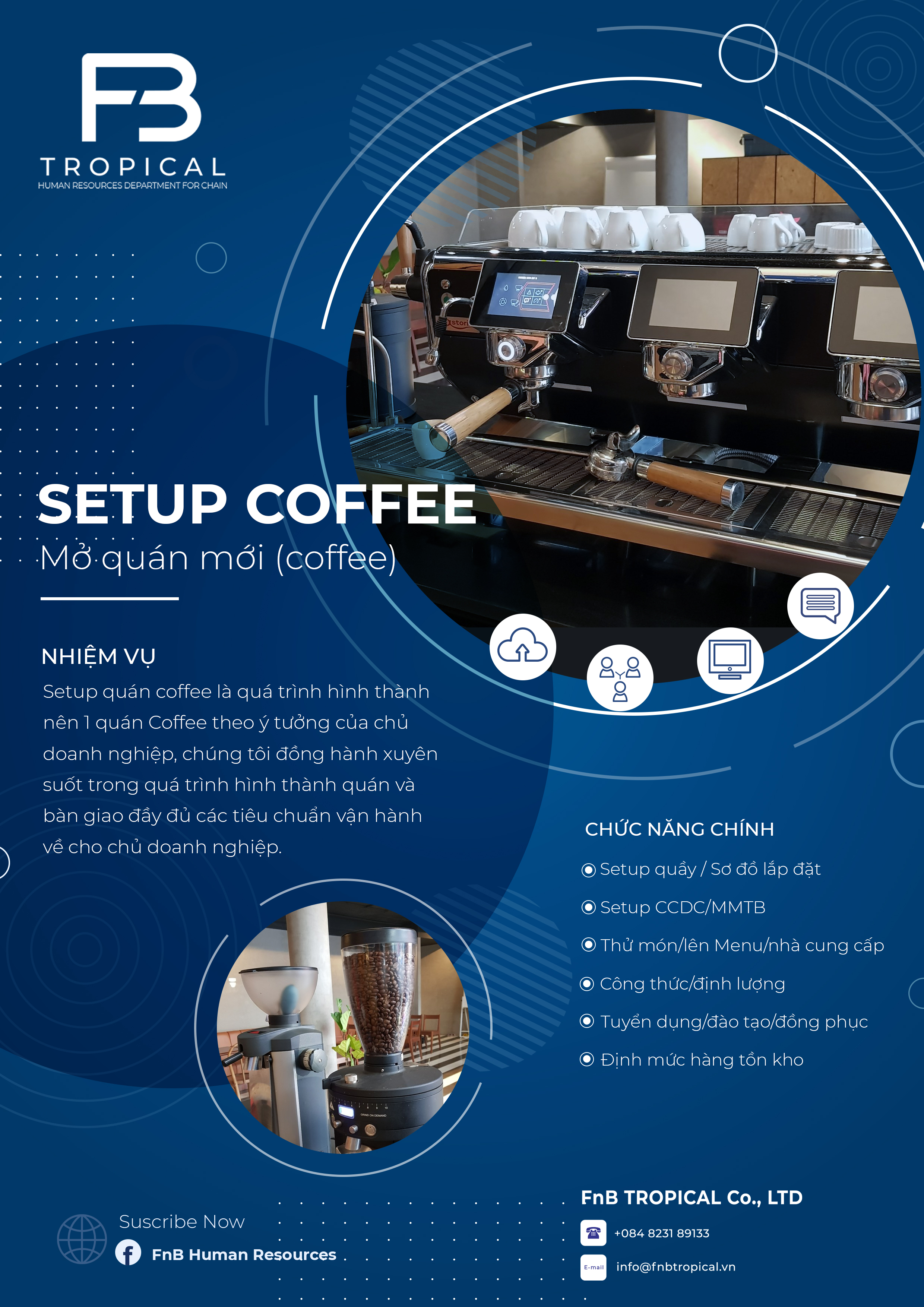 Setup và vận hành quán Coffee & Trà sữa